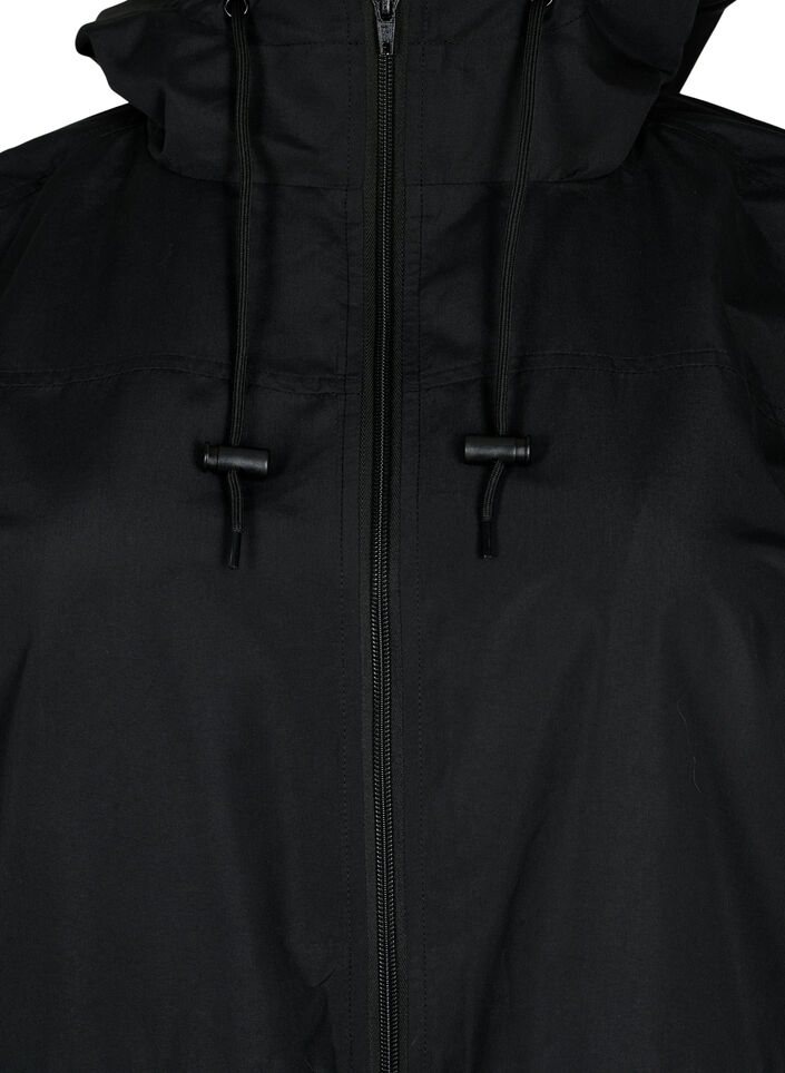 FLASH - Wasserabweisender Parka mit Kapuze, Black, Packshot image number 2
