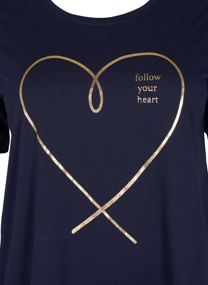 FLASH - T-shirt avec motif, Navy Blazer, Packshot image number 2