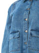 Hemdjacke aus Denim mit Taschen, Blue Denim, Packshot image number 2