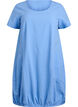Robe en coton &agrave; manches courtes, Bleu Clair, Packshot image number 0