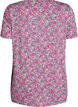 T-Shirt mit floralem Print, Pink, Packshot image number 1