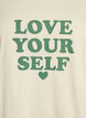 T-Shirt mit Print, Gelb, Packshot image number 2