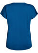 T-shirt de sport couleur unie, Bleu, Packshot image number 1