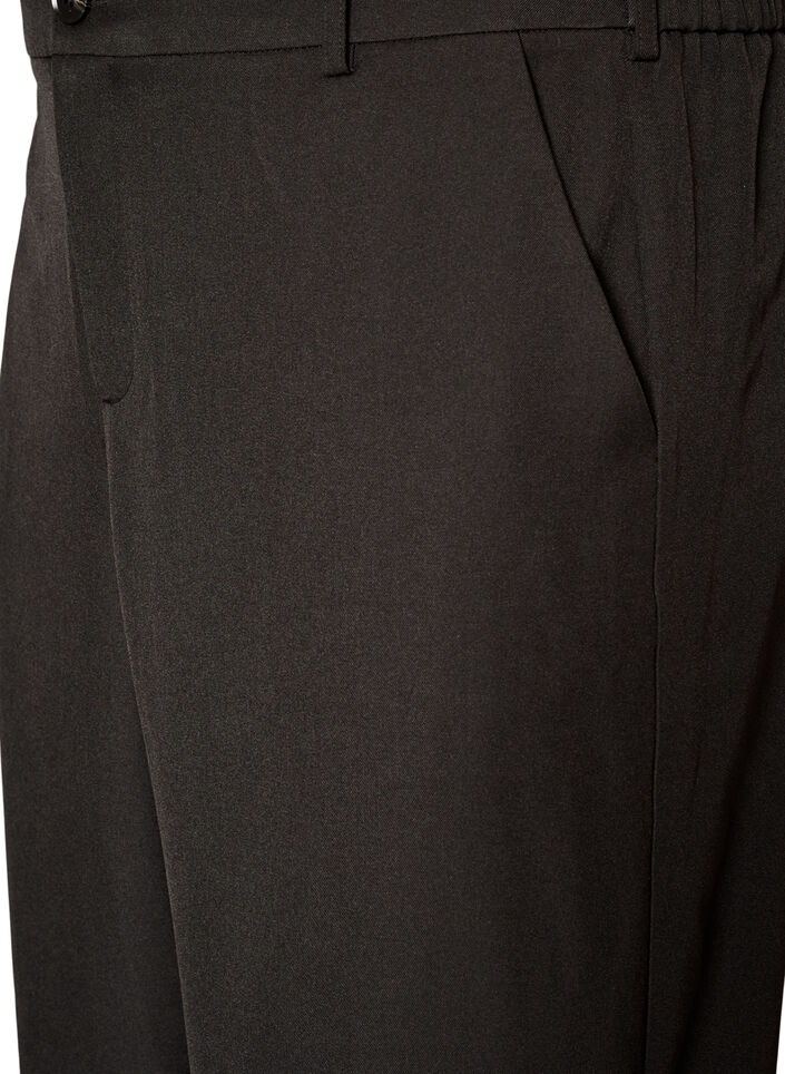 Pantalon barrel taille haute, Noir, Packshot image number 2