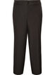 Hoch taillierte Hose mit geraden Beinen, Schwarz, Packshot image number 0