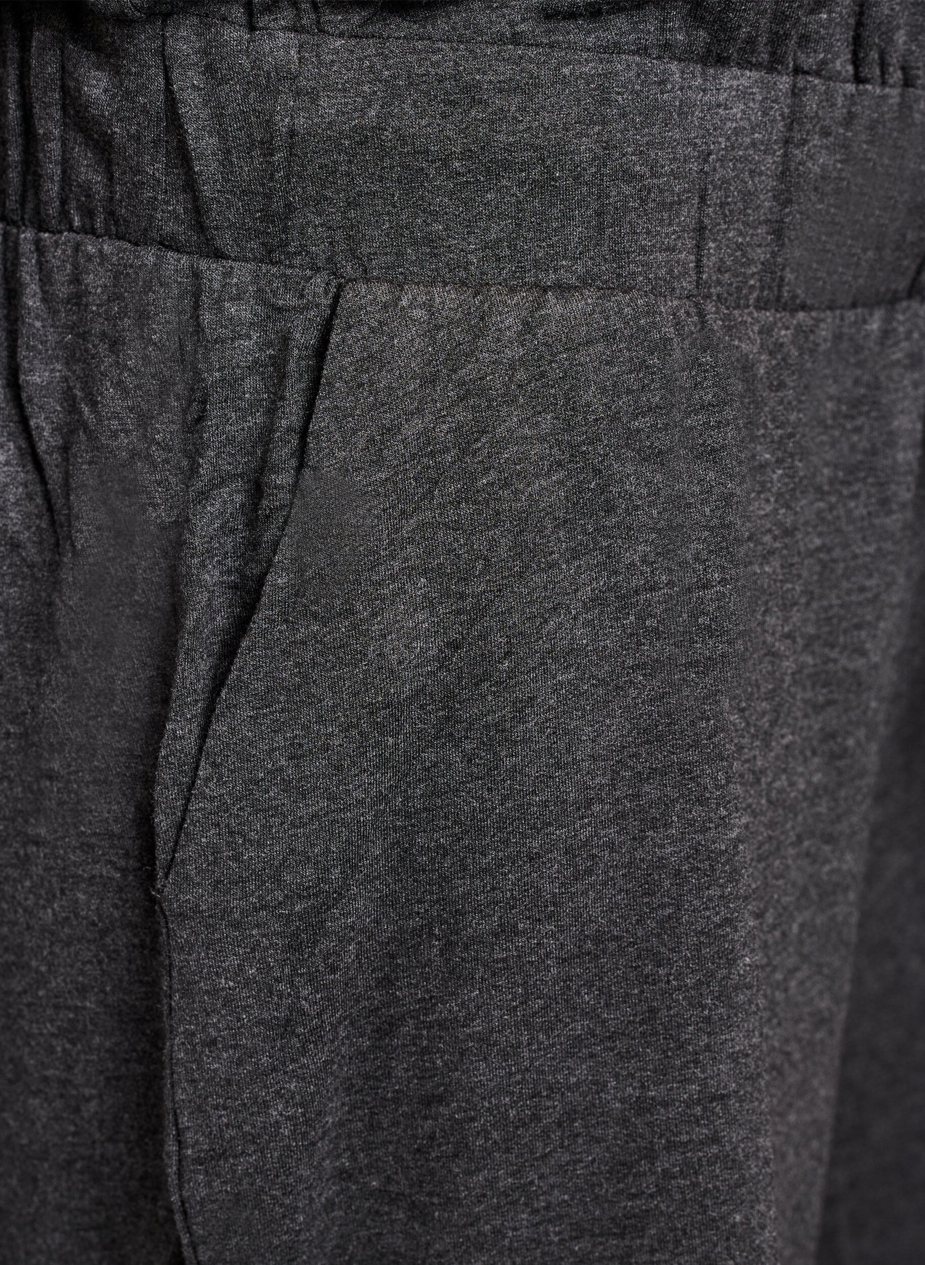 Zizzi Jumpsuit mit kurzen Beinen, Grau, Packshot image number 2