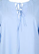 Robe avec liens et manches 3/4, Blue Stripe, Packshot image number 2