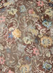 Bluse mit Blumenmuster und Ballon&auml;rmeln, Braun, Packshot image number 2