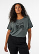 T-shirt imprim&eacute;, Vert, Model image number 0