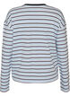 T-shirt basic &agrave; manches longues, Bleu, Packshot image number 1