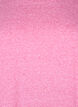 T-shirt m&eacute;lang&eacute; avec manches courtes, Rose, Packshot image number 2