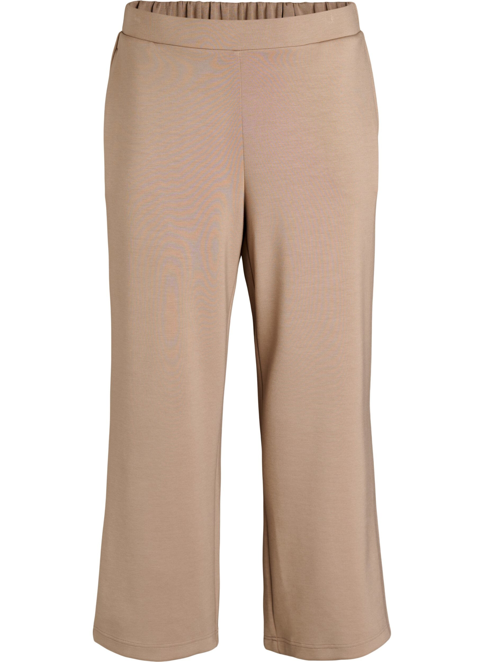 Hoch taillierte Loungehose mit geraden Beinen