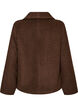 Kurze Jacke mit asymmetrischer Knopfleiste, Braun, Packshot image number 1