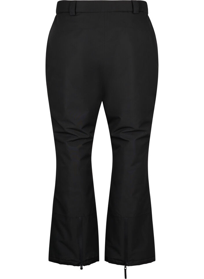 Skihose mit Taschen und verstellbarer Taille, Schwarz, Packshot image number 1