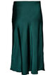 Midirock aus Satin, Gr&uuml;n, Packshot image number 1