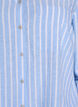 Bluse aus Leinen und Viskose mit 3/4-&Auml;rmeln, Blau, Packshot image number 2