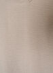 Bluse in Ballon-Silhouette mit V-Ausschnitt, Beige, Packshot image number 2