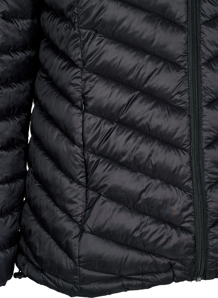 Leichte Jacke mit Taschen, Schwarz, Packshot image number 3