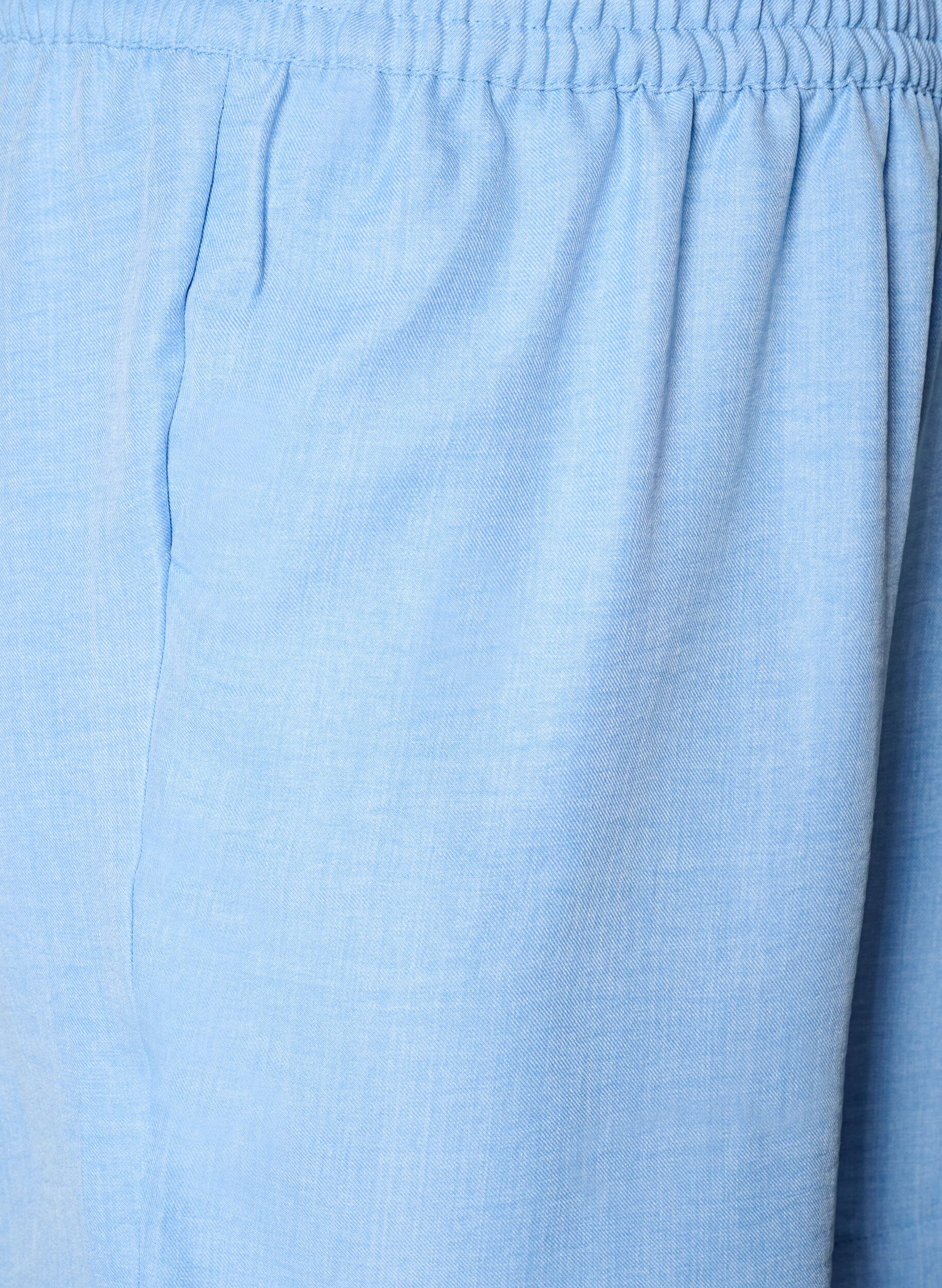 ZizziShorts mit Taschen und hoher Taille, Blau, Packshot image number 2