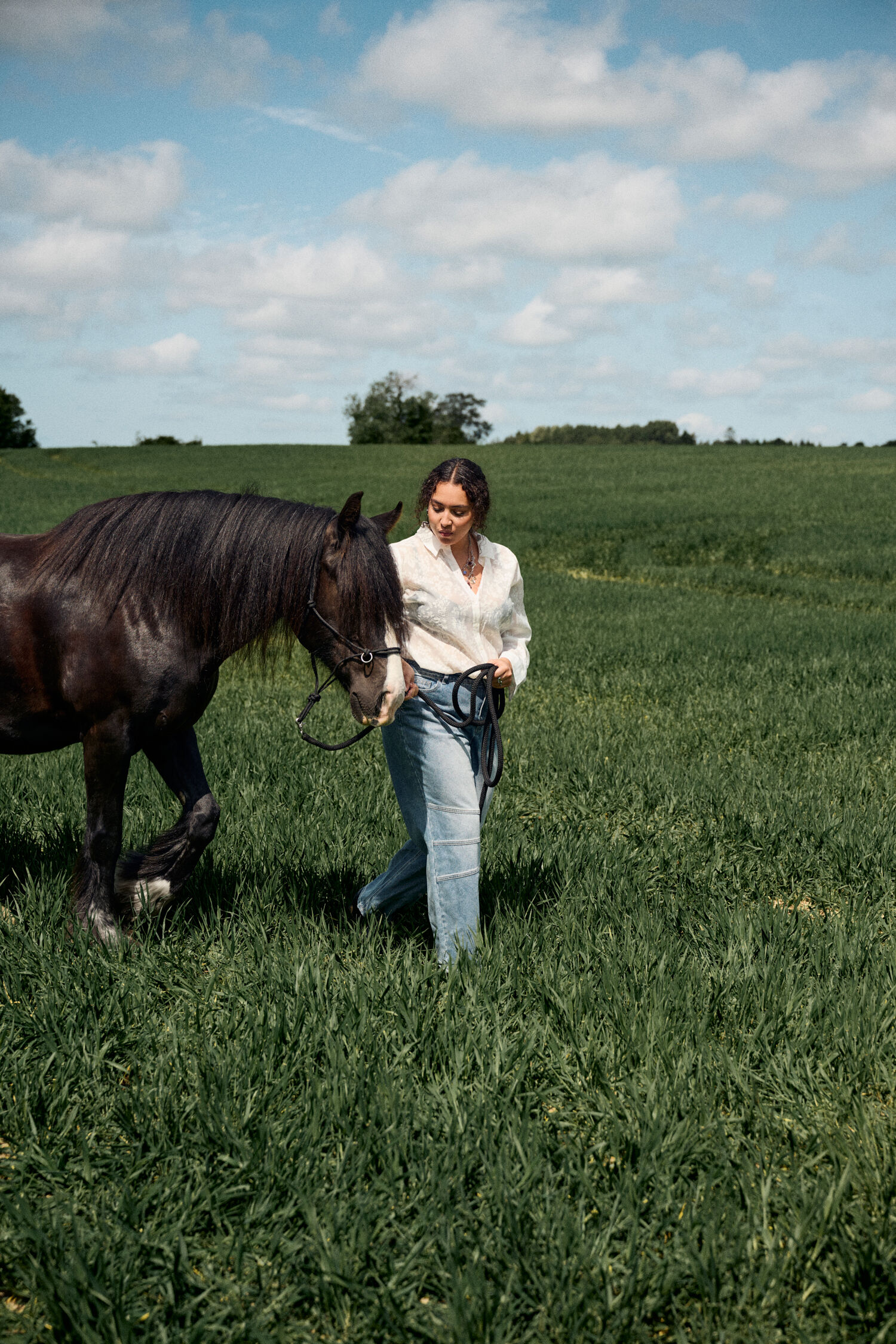 Zizzi Chemise avec motif, , Model