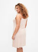 Einfarbiges Unterkleid aus Viskose, Vanille, Model image number 2