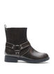 Kurzer Bikerstiefel, Braun, Packshot image number 0