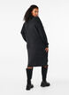 Robe en tricot et &agrave; col roul&eacute;, Gris anthracite, Model image number 2