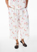 Culotte-Hose mit Print, Wei&szlig;, Model image number 2