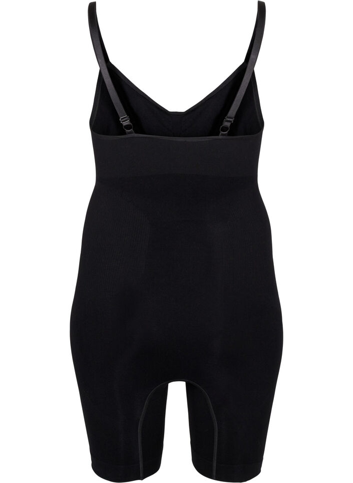 Shapewear-Body mit &Ouml;ffnung im Schritt, Schwarz, Packshot image number 1