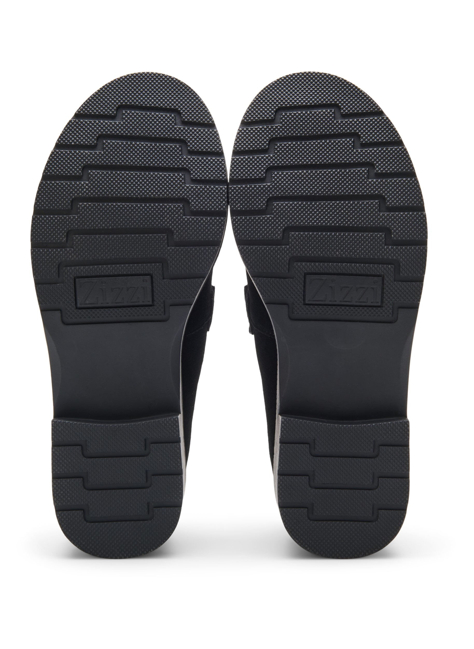 Zizzi Mocassins larges, Black, Packshot image number 4