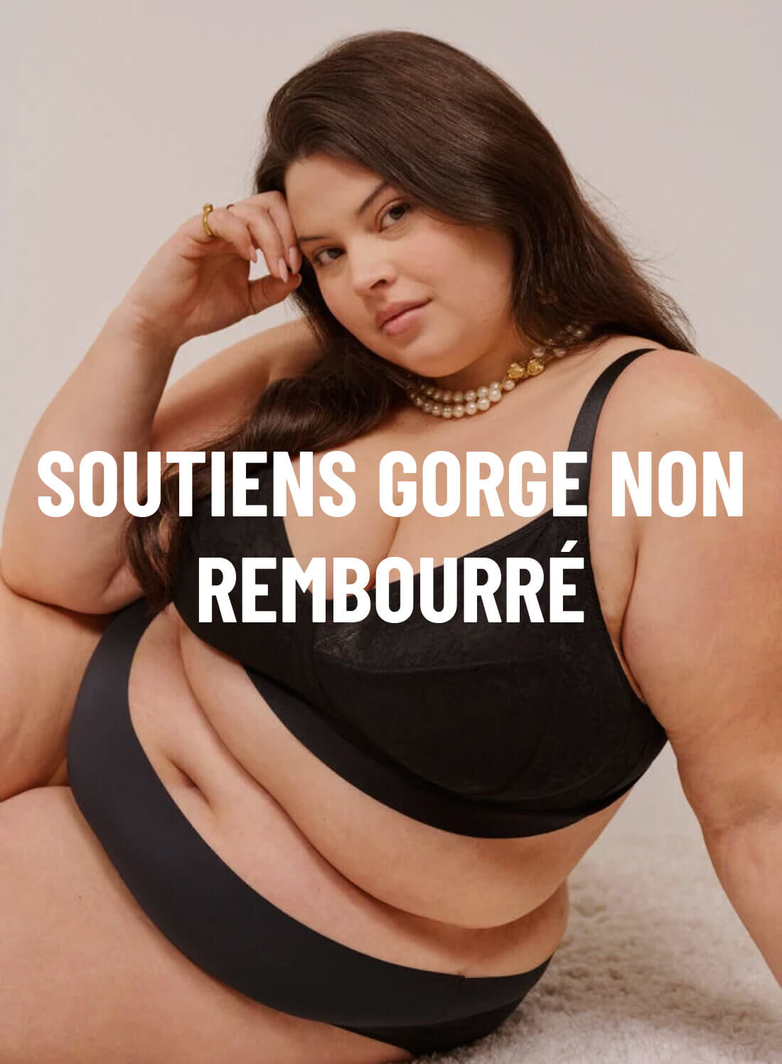Soutiens gorge non rembourr&eacute; femmes grandes tailles - Taille 85E-115H - Zizzi