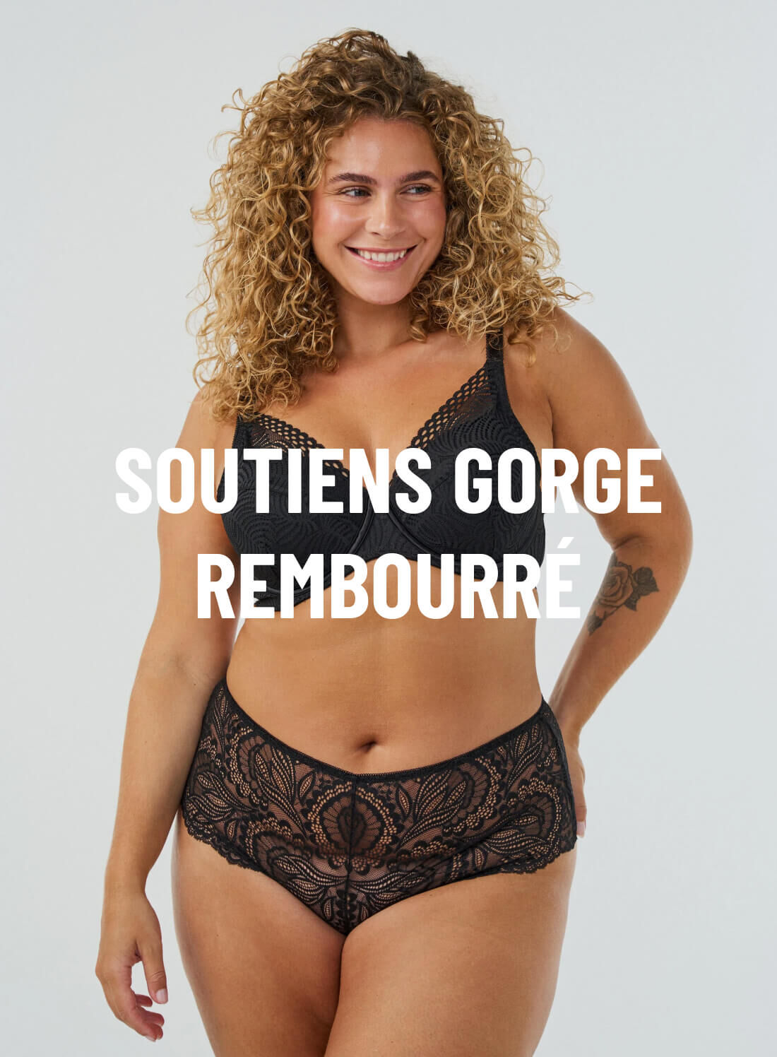Soutiens gorge rembourr&eacute; femmes grandes tailles - Taille 85E-115H - Zizzi