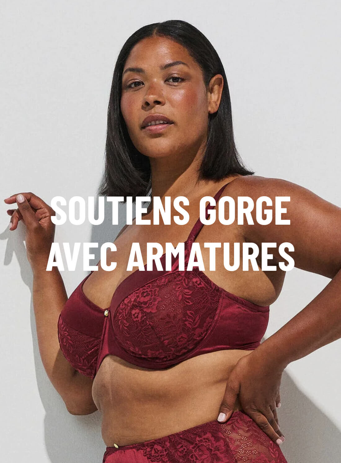 Soutiens gorge avec armatures femmes grandes tailles - Taille 85E-115H - Zizzi